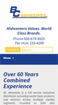 Mobile Screenshot of bcadhesives.com